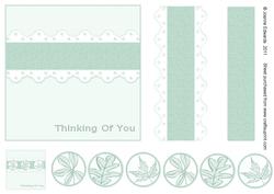 Thinking of You - Scalloped Edge