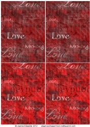 Text Backgrounds - Love