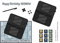Happy Birthday Nephew - Handheld Console