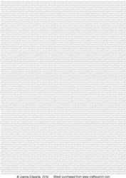 White Brick Wall Background Paper