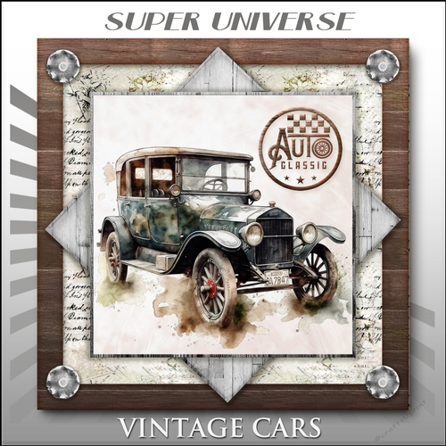 Vintage Cars Kit 4