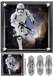 StarWars Card front Sheet 6