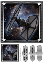 StarWars Card front Sheet 8