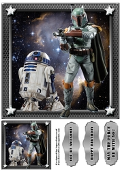 StarWars Card front Sheet 9