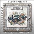 Vintage Floral Cars Mini Kit-4