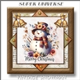Vintage Snowman Kit 1