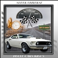 Mucle Cars Card Front Kit. 5