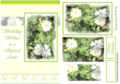 Daisies for a Special Aunt - A5