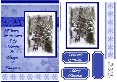 The Wonder & Magic of Christmas (blue) - A5