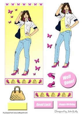 Cool Girl 2 (yellow) - Dl