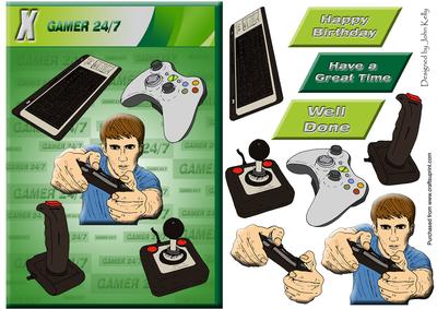 Gamer (green) - A5