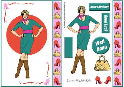 Cool Girl 3 (autumn Colours) - A5