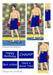 Boxer (blue) - Pyramage