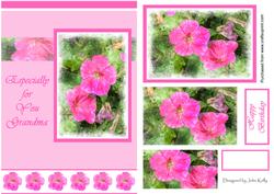 Petunias Especially for You Grandma - A5