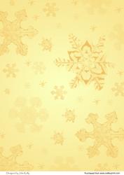 Snowflakes (gold)
