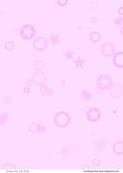 Hearts & Stars (pale Pink)