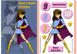 Supergirl! (blue) - A5