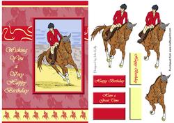 Showjumping (red) - A5
