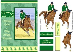 Showjumping (green) - A5