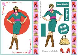 Cool Girl 3 (autumn Colours) - A5