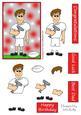 Rugby Dad (white) - Decoupage