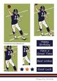 American Football 1 (navy & Orange) - Pyramage