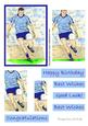 Gaelic Footballer (blue) - Pyramage
