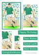 Gaelic Footballer (green) - Pyramage