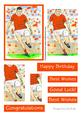 Gaelic Footballer (orange) - Pyramage