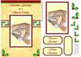 Christmas Greetings to a Special Crafter (gold) - A5