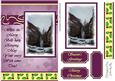 While the Merry Bell Keep Ringing!! (purple) - A5
