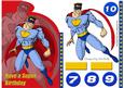 Superhero Shaped Birthday Card (red) - A5