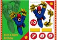 Superhero 2 (green) - A5