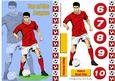 Red Footballer 3 - Top of the League (a5)