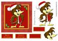Christmas Robin (red) 6in x 6in