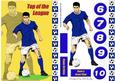Blue Footballer 3 - Top of the League (a5)