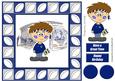 Rugby Fan (scotland) - 8in x 8in