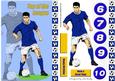 Blue Footballer 4 - Top of the League (a5)