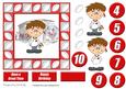 Rugby Fan (england) - 6in x 6in