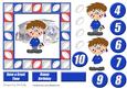 Little Rugby Fan (france) - 6in x 6in