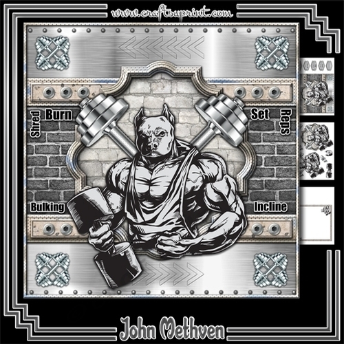 No Pain No Gain 8x8 Mini Kit