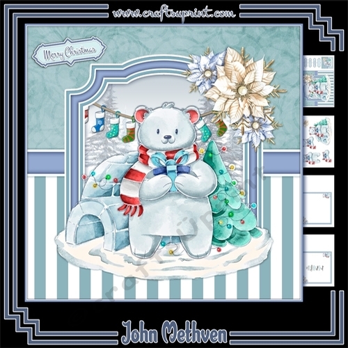 The Festive Polar Bear