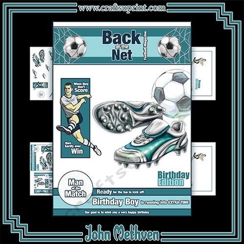 Football Magazine Birthday Card
