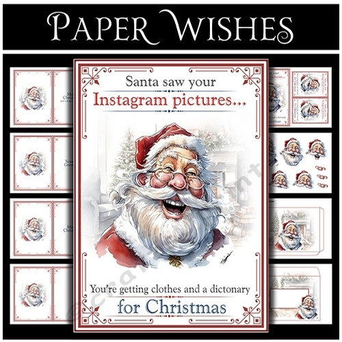 Santa Saw Your Instagram Pictures