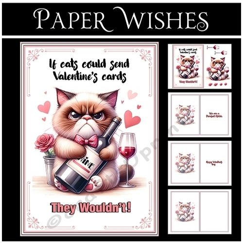 If Cats Could Buy Valentines Cards...They Wouldnt!