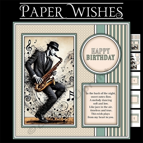 Melody and Wishes 7x7  pyramage mini kit 
