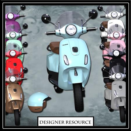 Vespa Scooters & Helmets