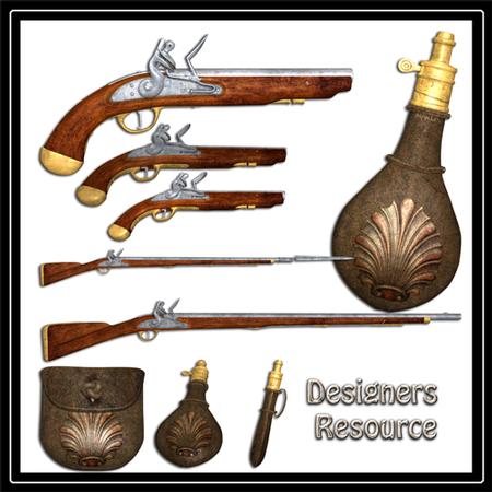 Old Pistol & Rifle