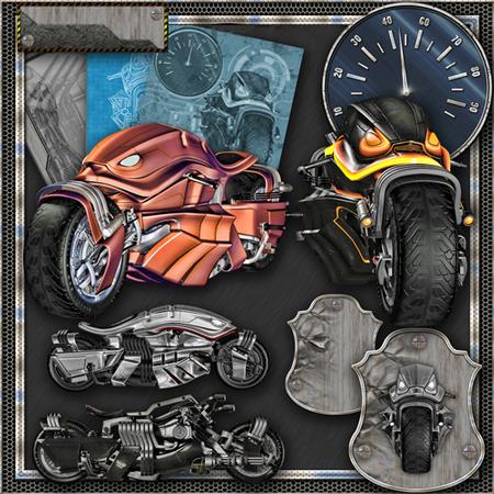 Futuristic Motorcycle Resource Pack