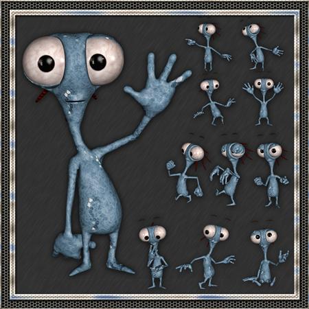 11 Alien Png's